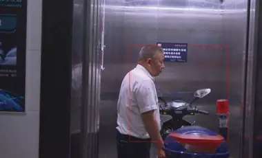 电梯电瓶车检测