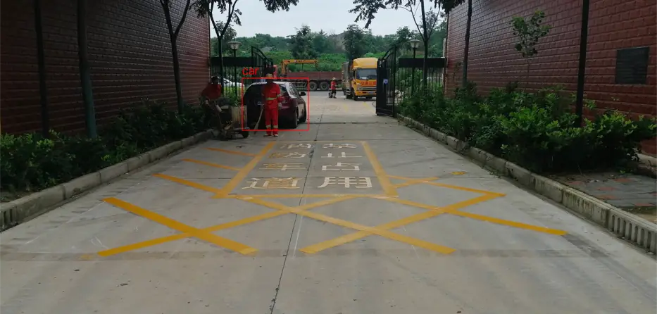 消防通道占用检测